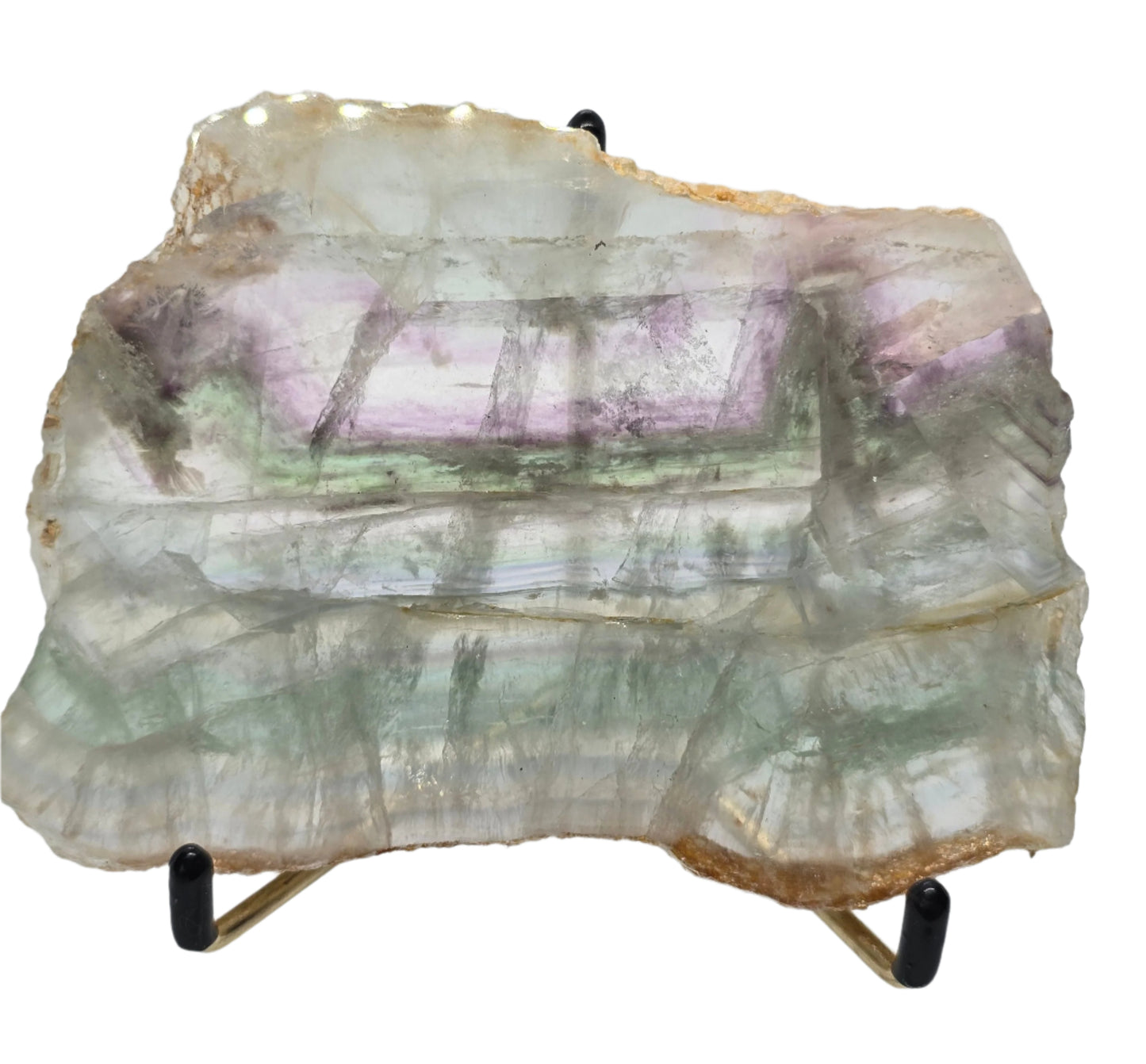 RAINBOW FLUORITE SLAB #1
