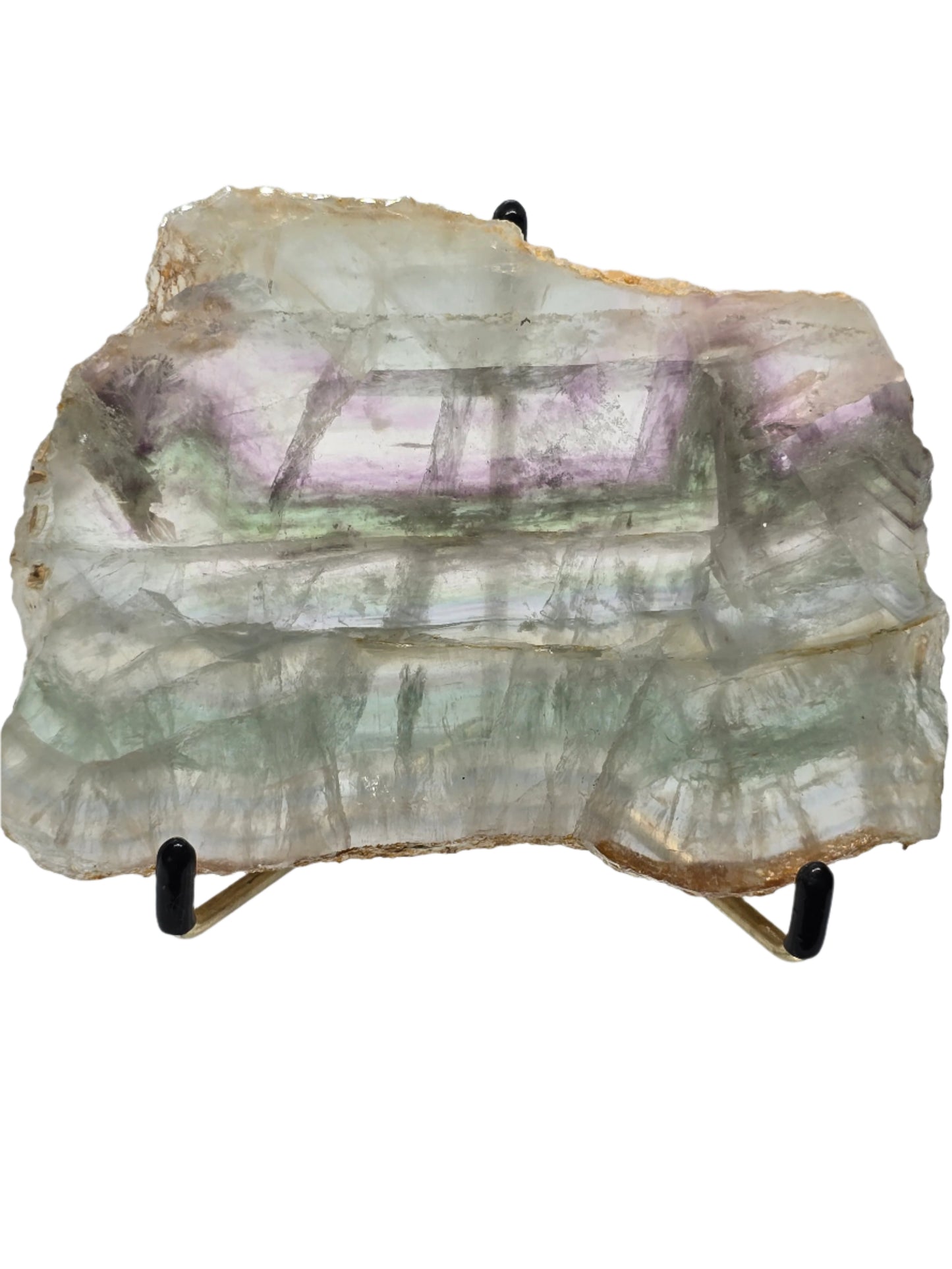 RAINBOW FLUORITE SLAB #1