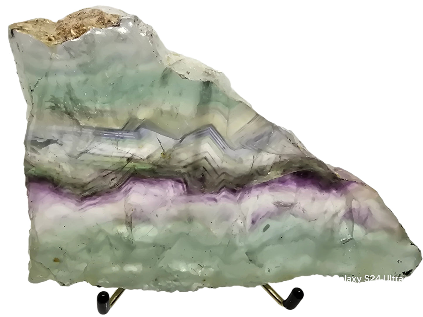 RAINBOW FLUORITE SLAB #6