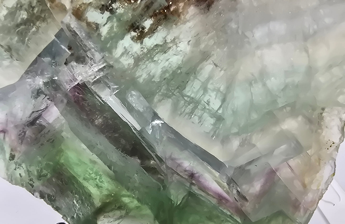 RAINBOW FLUORITE SLAB #9