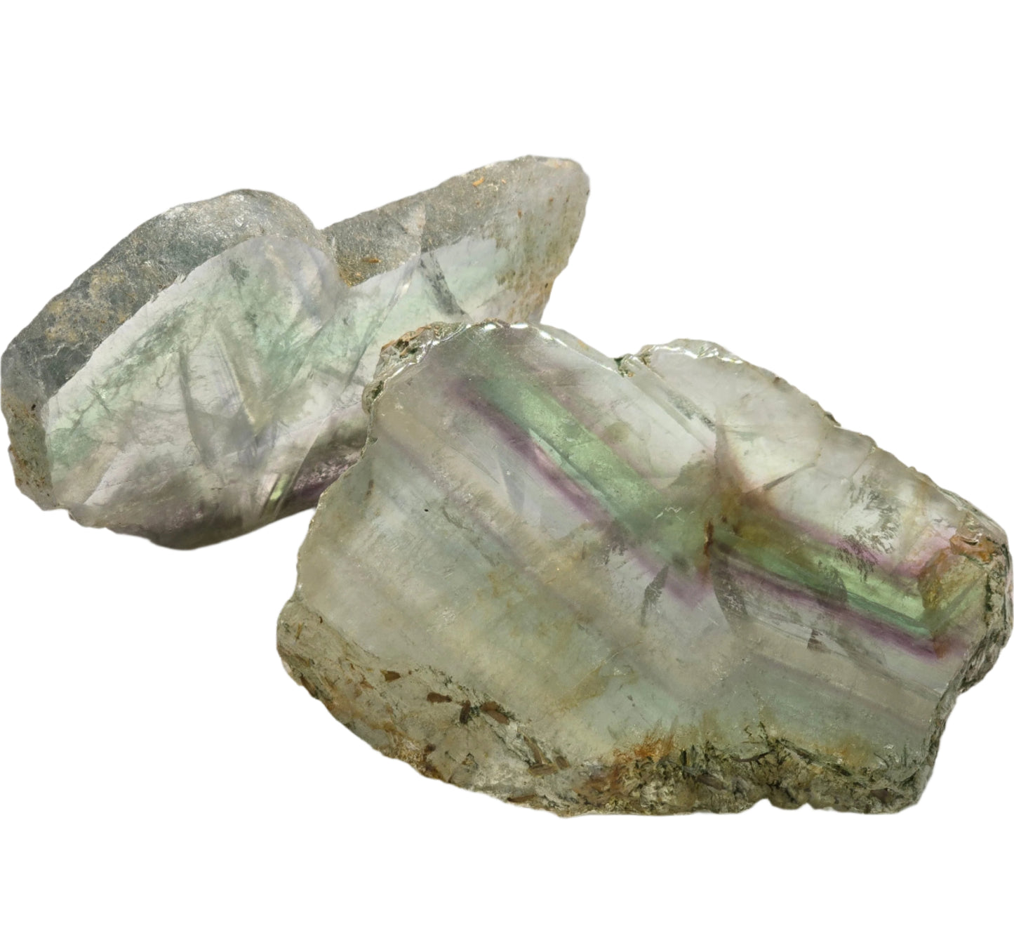 RAINBOW FLUORITE SET