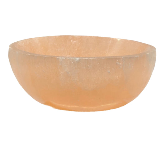 SUNSET SELENITE TRINKET BOWL