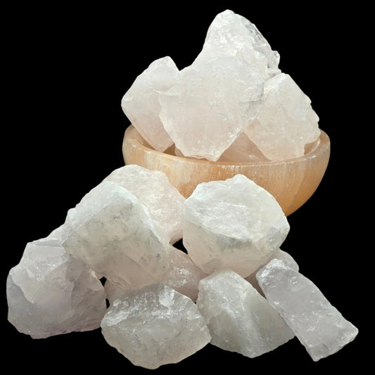 ROSE QUARTZ SPECIMENS (ROUGH)
