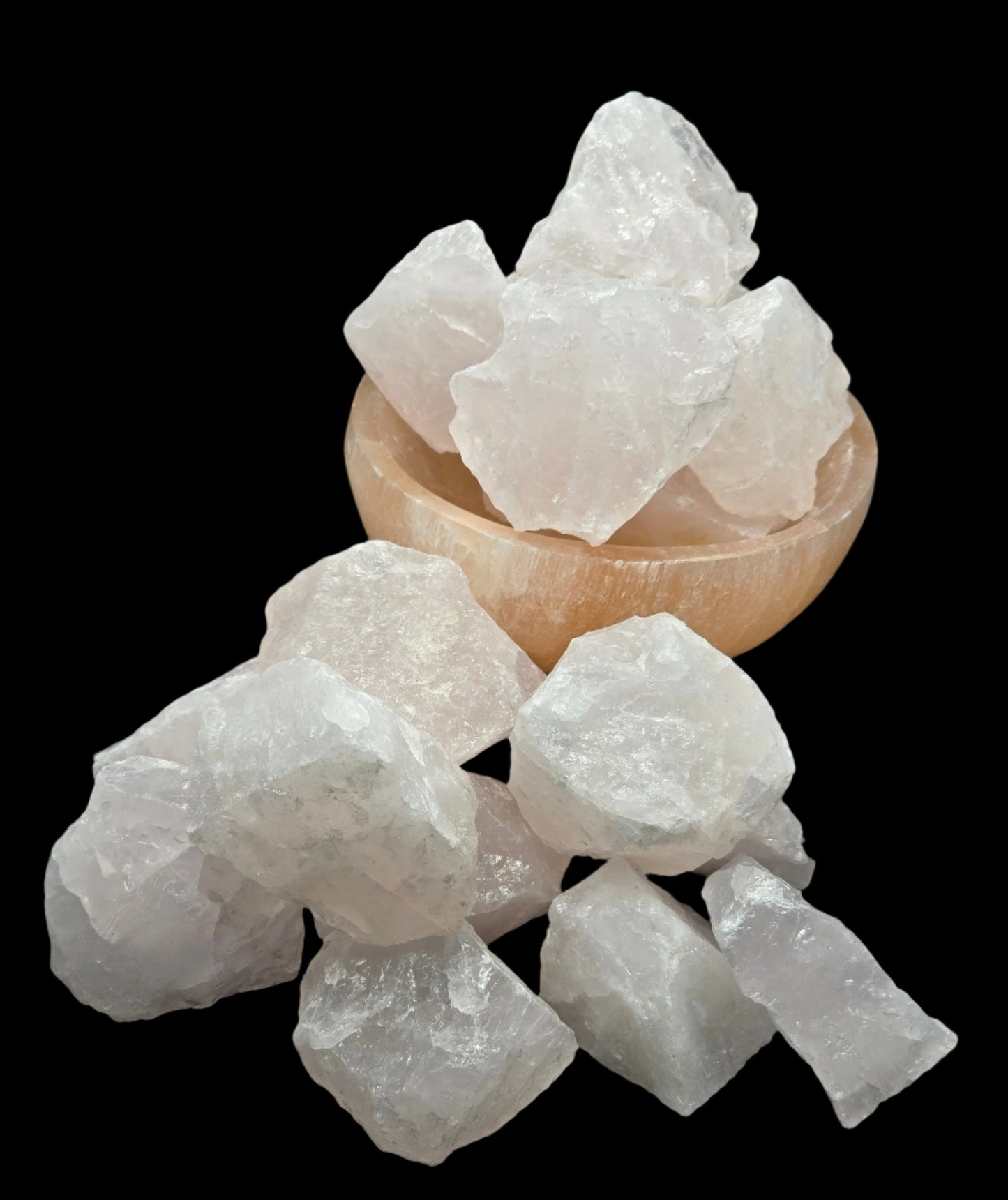 ROSE QUARTZ SPECIMENS (ROUGH)