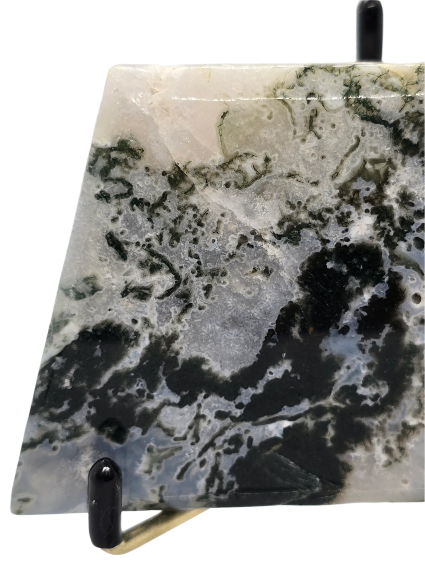 MOSS AGATE SLAB PARALLELOGRAM #10
