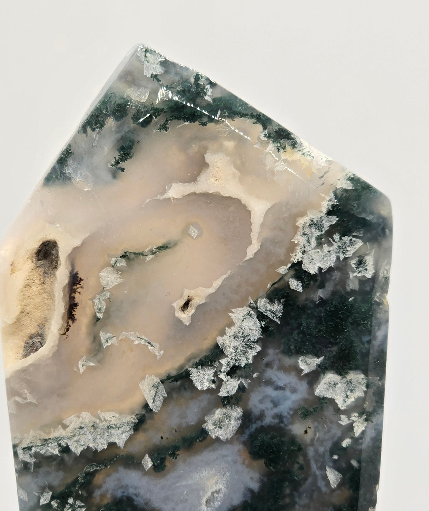 MOSS AGATE TOWER SLAB #8