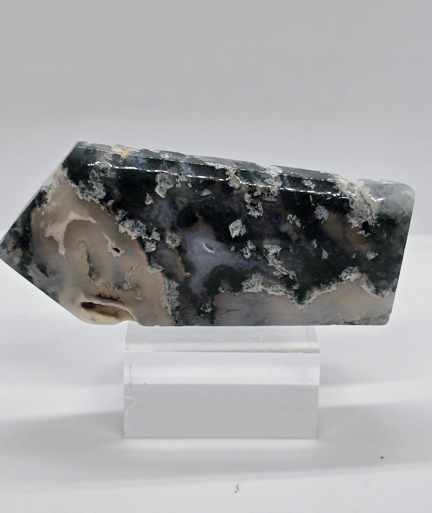 MOSS AGATE TOWER SLAB #8