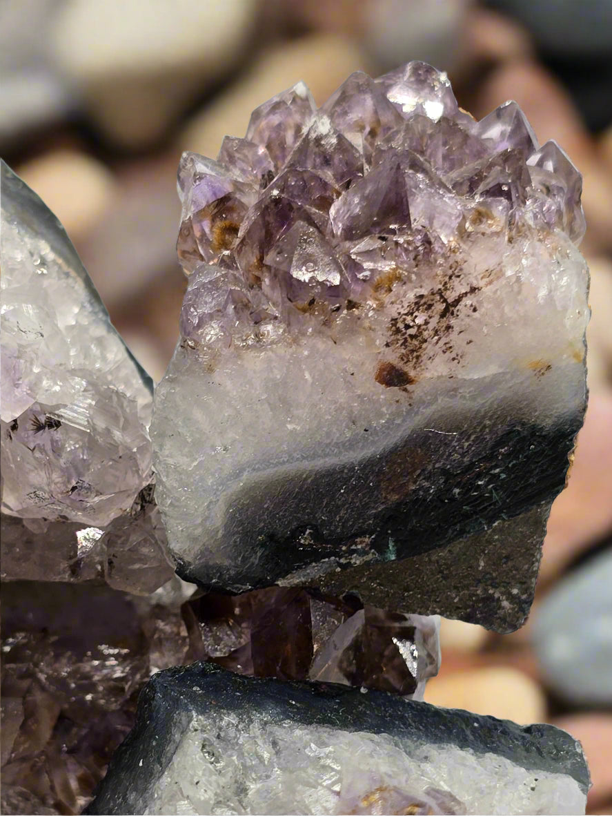 ROUGH AMETHYST SPECIMENS