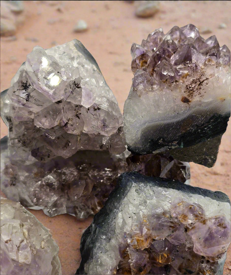 ROUGH AMETHYST SPECIMENS