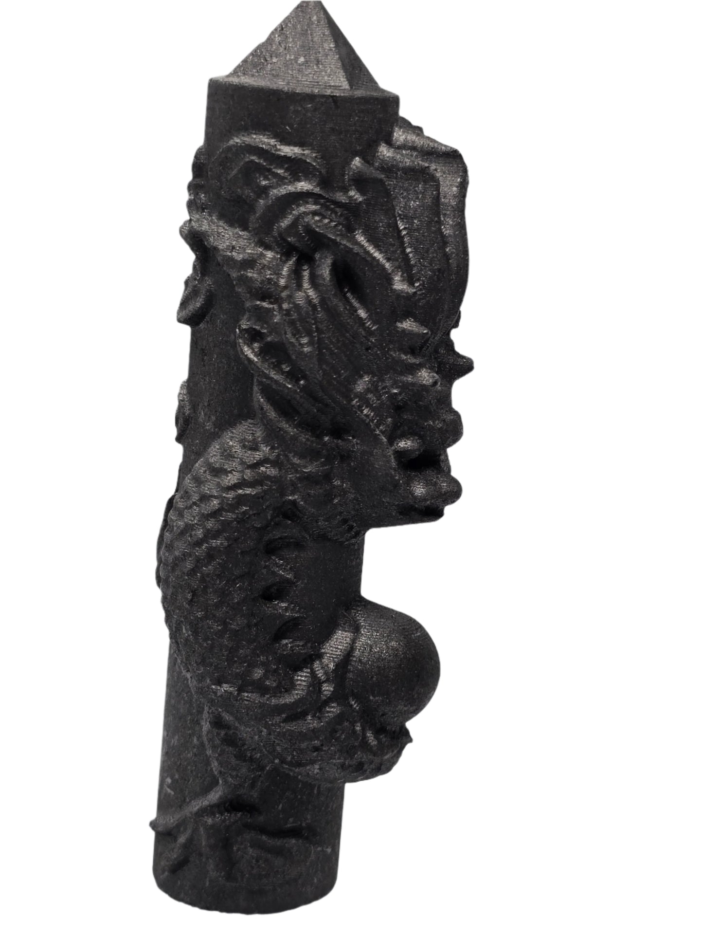 SHUNGITE CARVED DRAGON