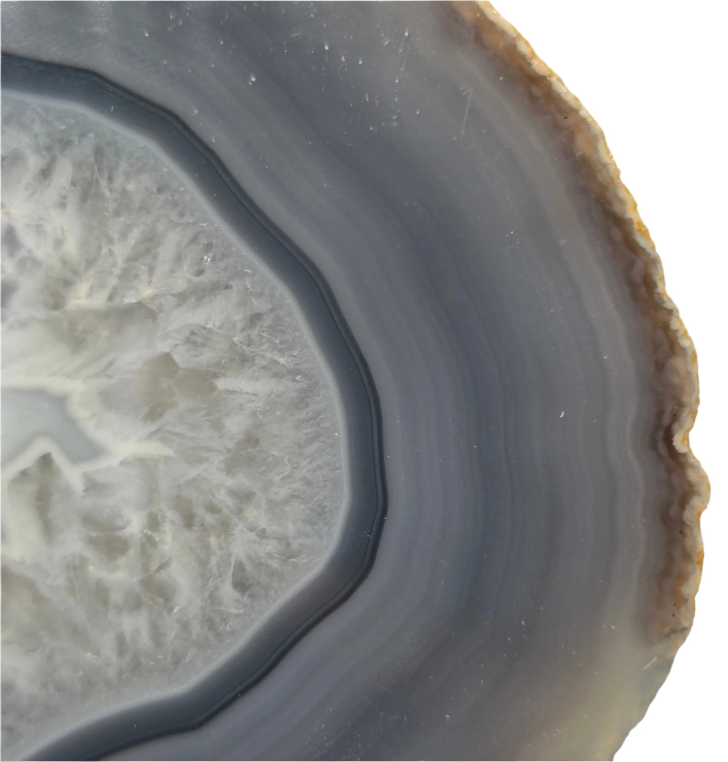 DARK GRAY BRAZILIAN AGATE SLAB #4