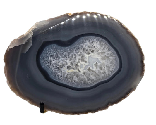 DARK GRAY BRAZILIAN AGATE SLAB #4