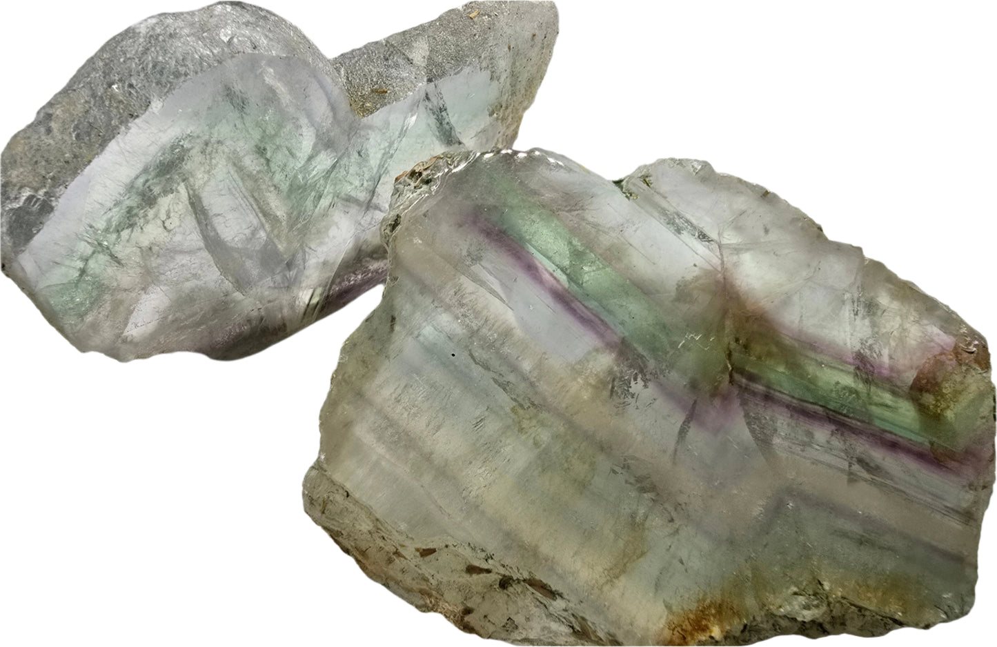 RAINBOW FLUORITE SET