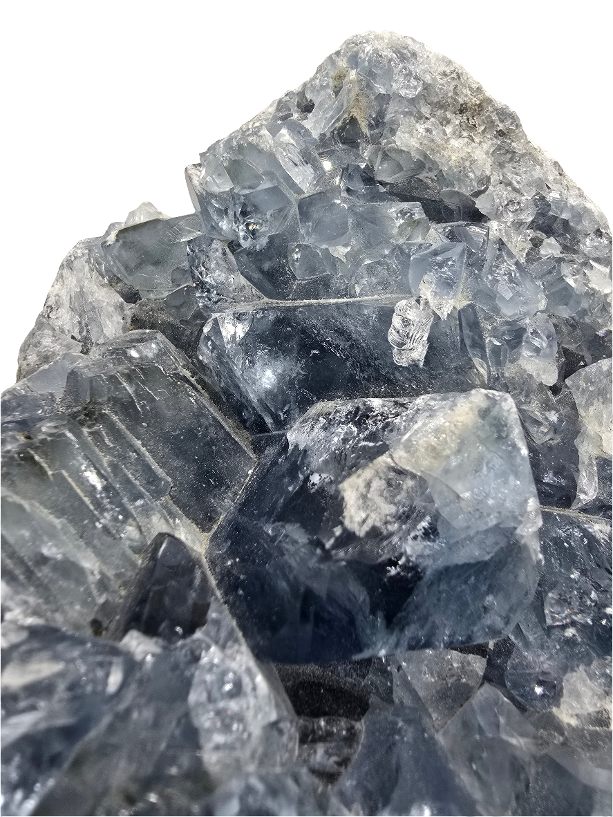 CELESTITE CLUSTER DECOR SPECIMEN*
