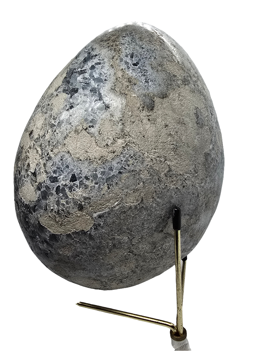 CELESTITE EGG STATEMENT DECOR*