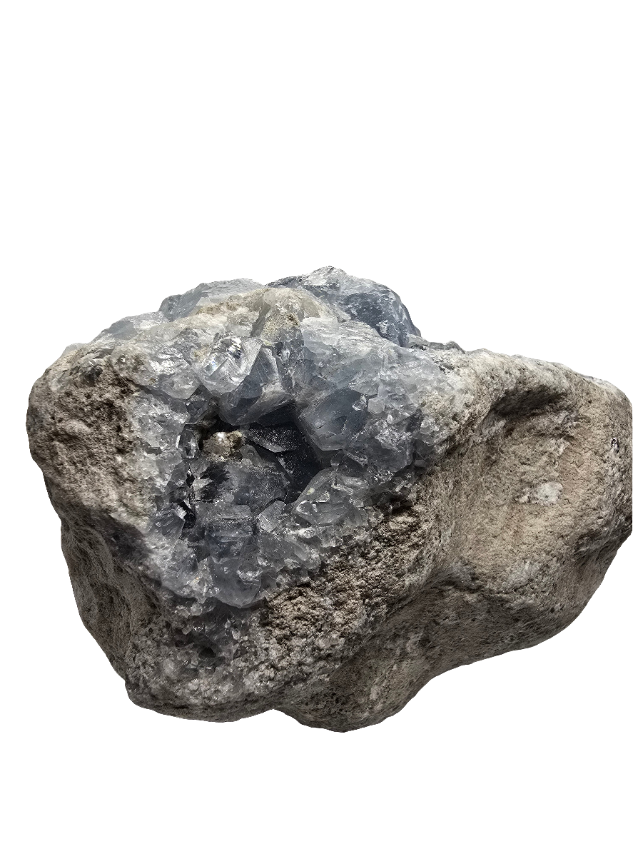 CELESTITE CLUSTER DECOR SPECIMEN*