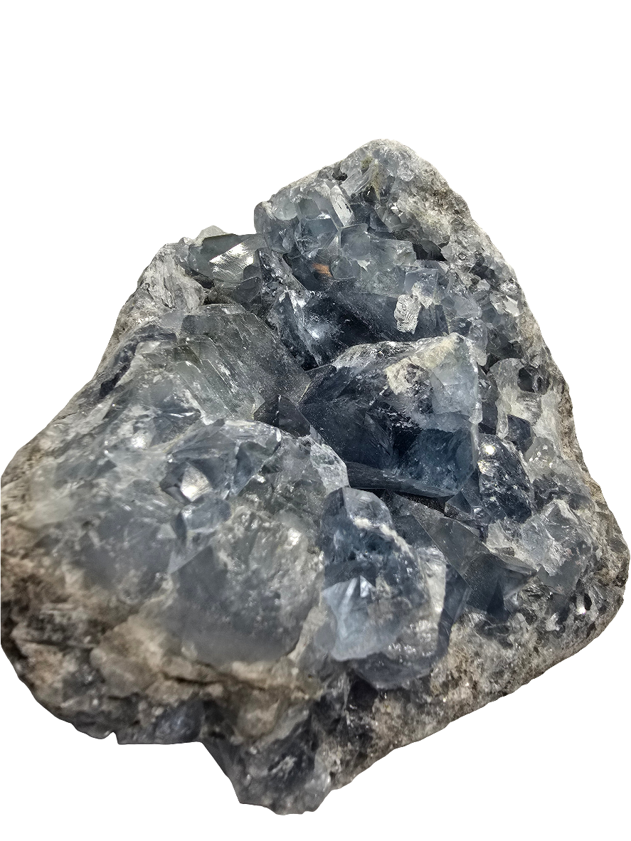 CELESTITE CLUSTER DECOR SPECIMEN*