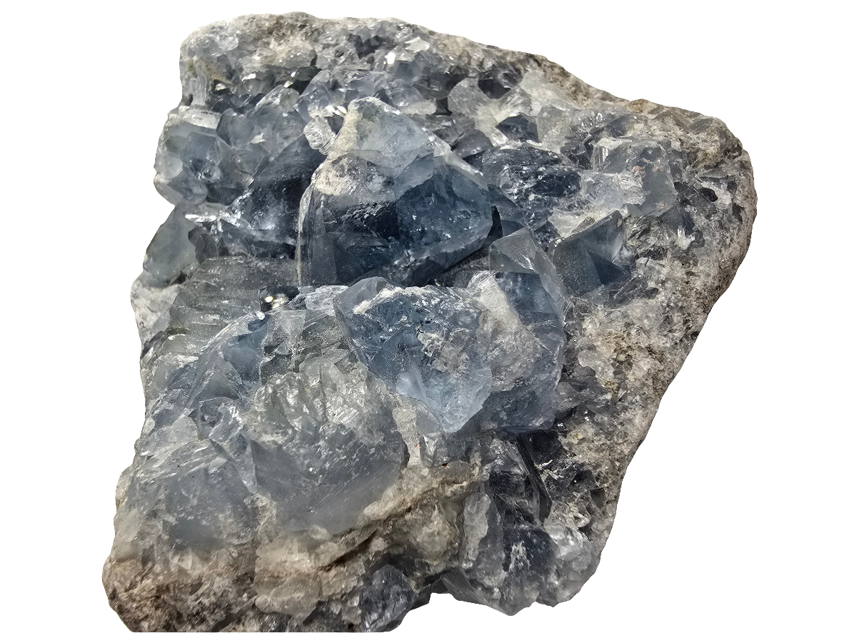 CELESTITE CLUSTER DECOR SPECIMEN*