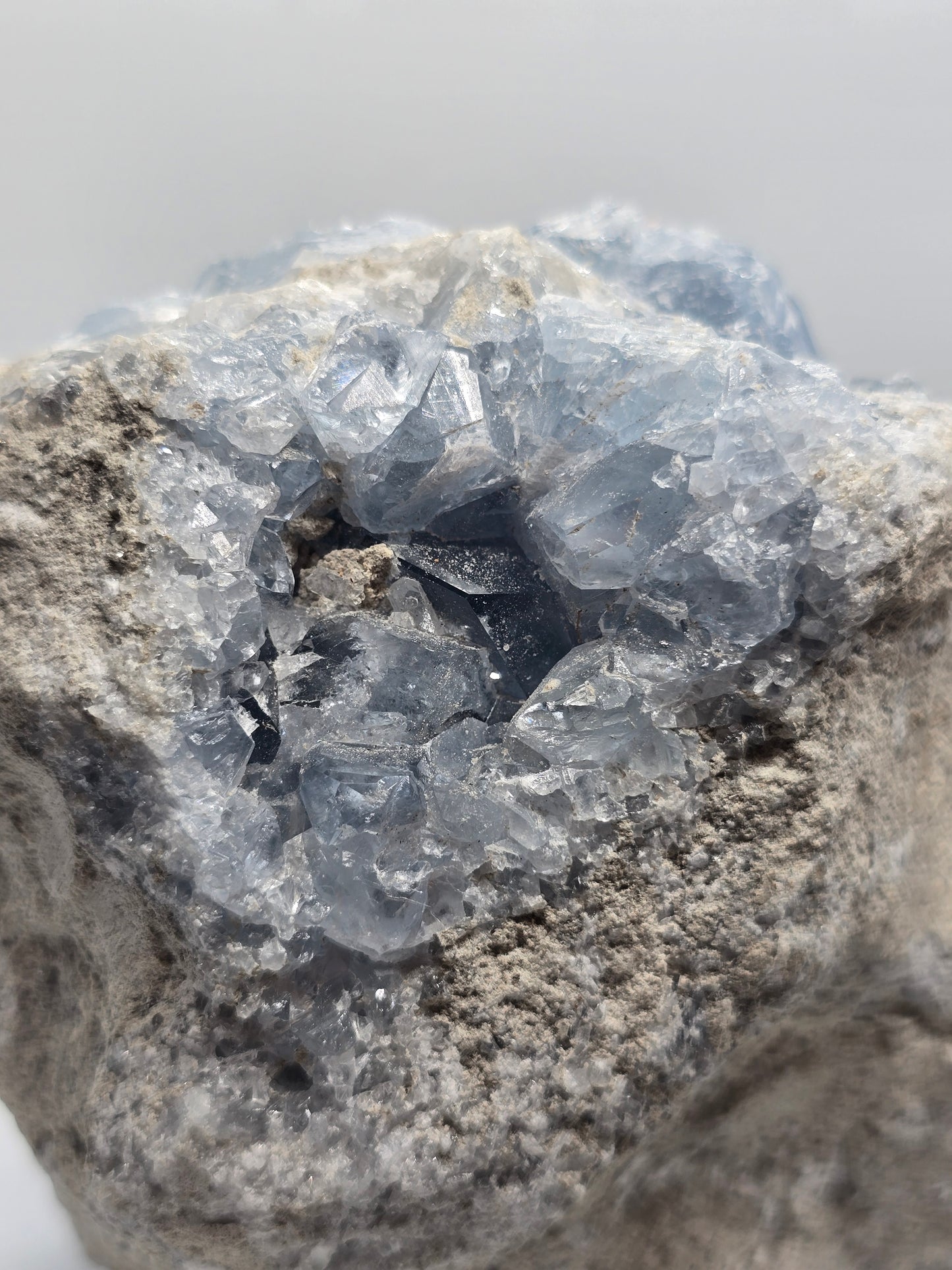 CELESTITE CLUSTER DECOR SPECIMEN*